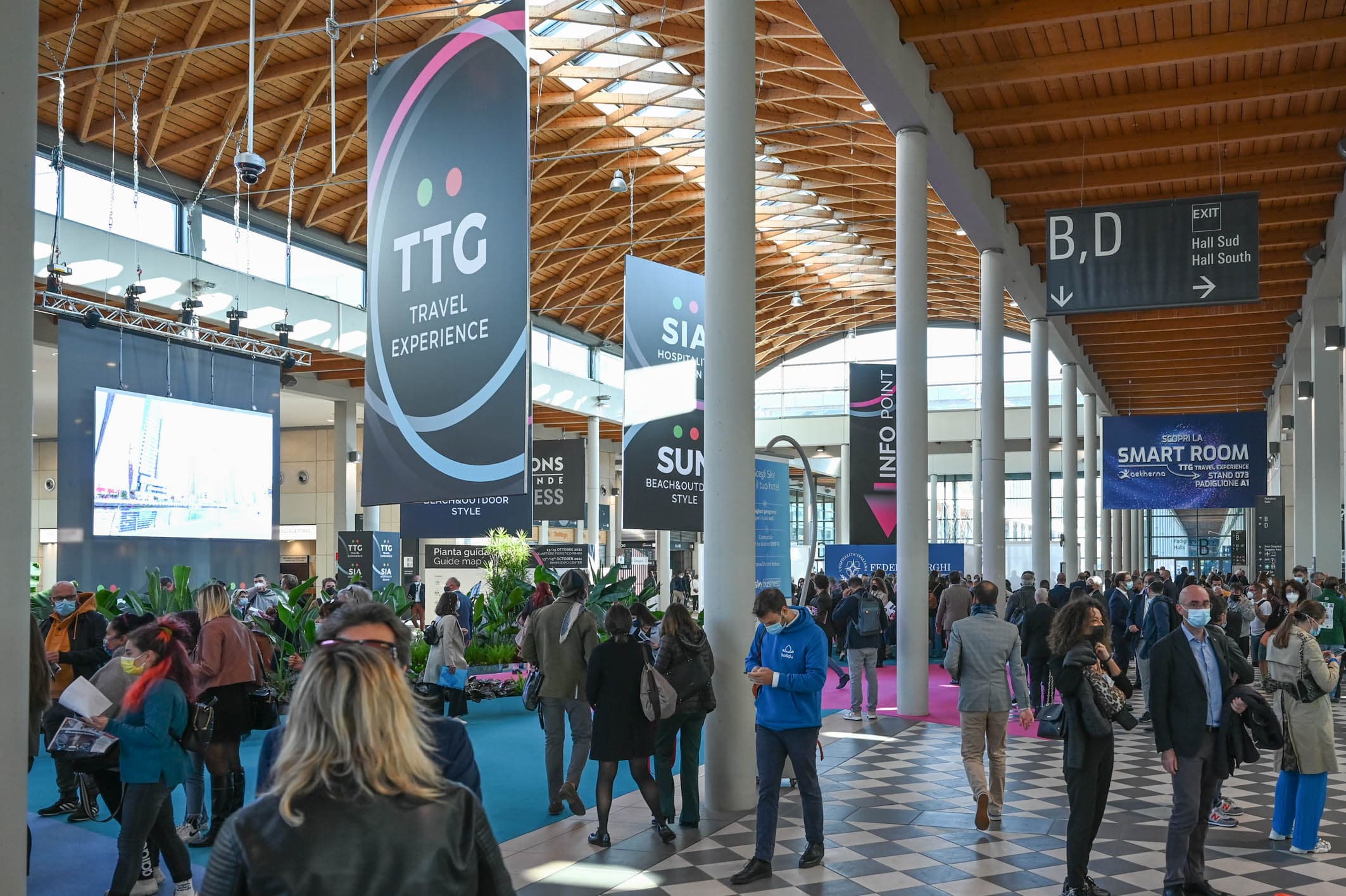 Inaugurated by tourism minister Massimo Garavaglia, TTG Travel Experience in Rimini, Italy