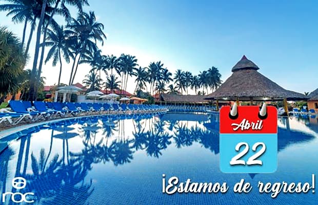Anuncian reapertura del Roc Arenas Doradas en Varadero para el 22 de abril