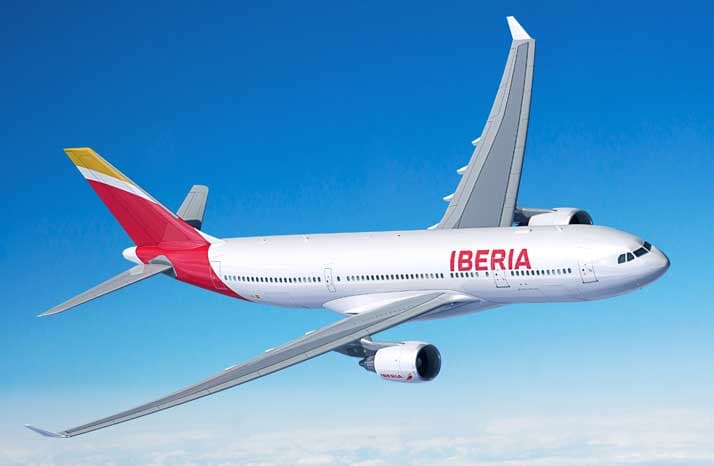 Vuelos de Iberia a América Latina superan las 200 conexiones semanales
