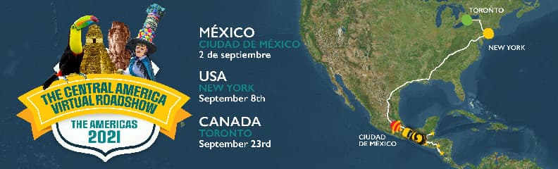 CATA promoverá destinos centroamericanos en The Central America Virtual Roadshow
