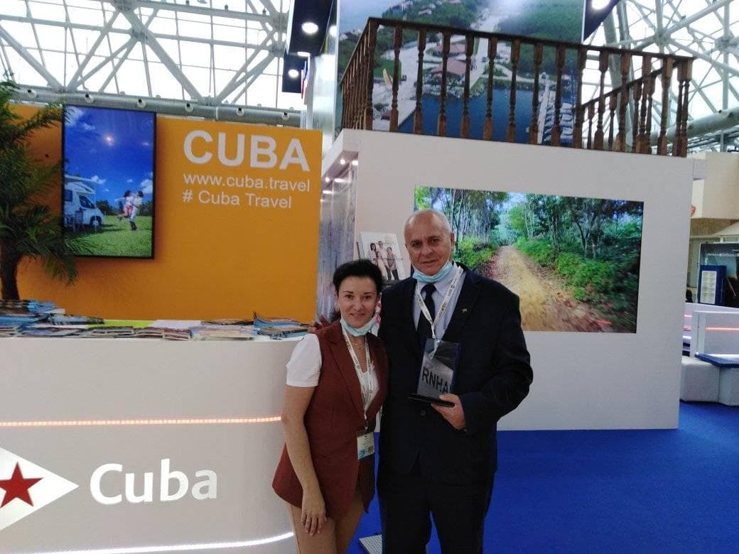 Premian stand de Cuba en feria turística rusa Leisure 2021