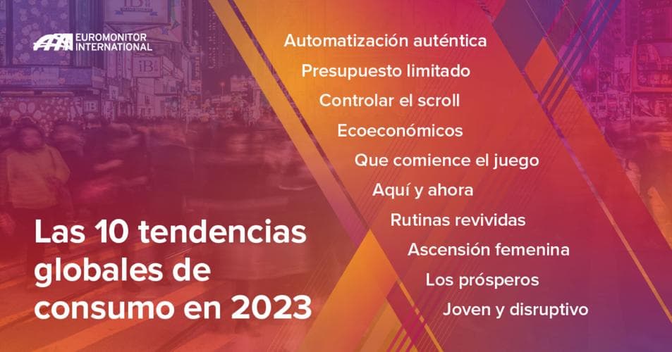 Las 10 tendencias globales de consumo en 2023