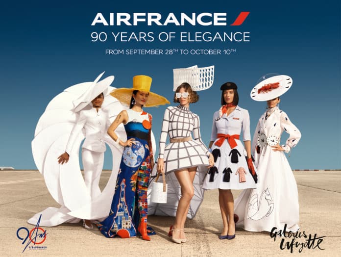Air France celebrates 90 years of elegance