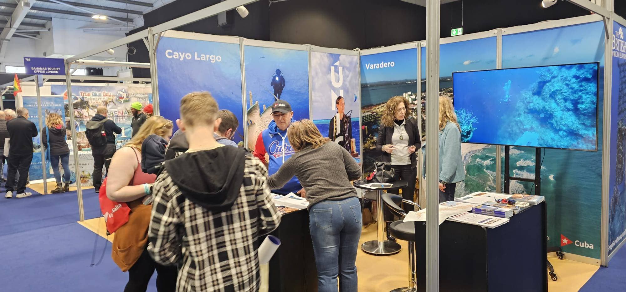 Marinas MARLIN participates in the UK’s Go Diving Show