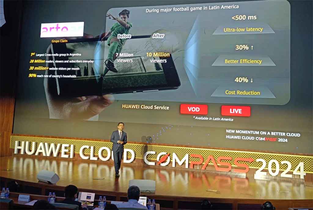 Huawei considers Latin America a growing market for cloud services