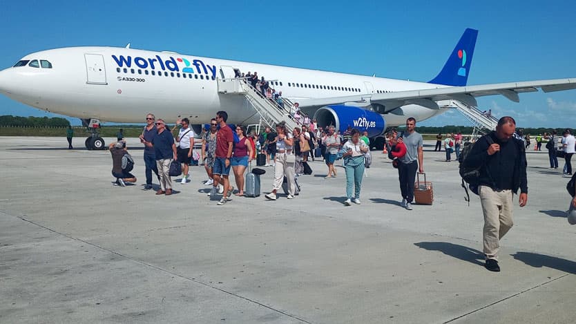 Inauguran vuelo directo entre Lisboa y Jardines del Rey