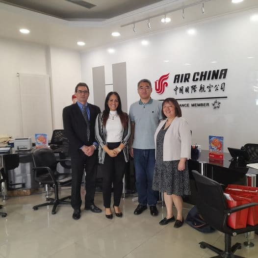 Buscan potenciar la ruta de Air China hacia La Habana desde Francia