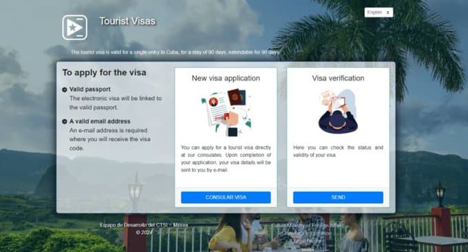 Cuba activates new Electronic Visa Platform