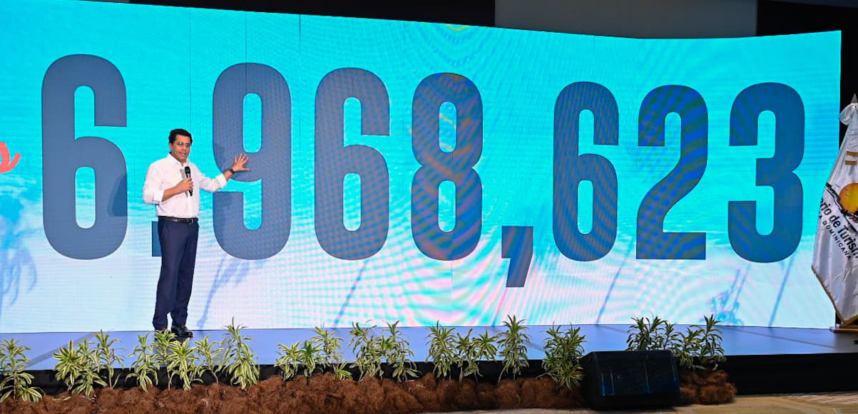 Dominican Republic, unstoppable: achieves record 6.9 million visitors through July