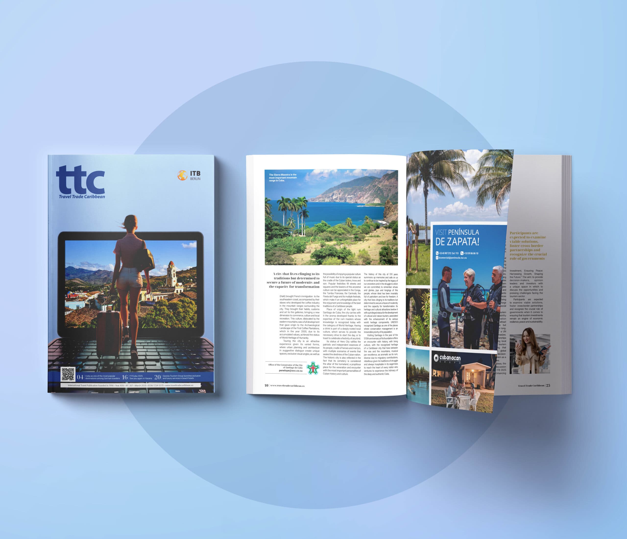 The English edition 307 of TTC dedicated to ITB Berlin 2025 is here!