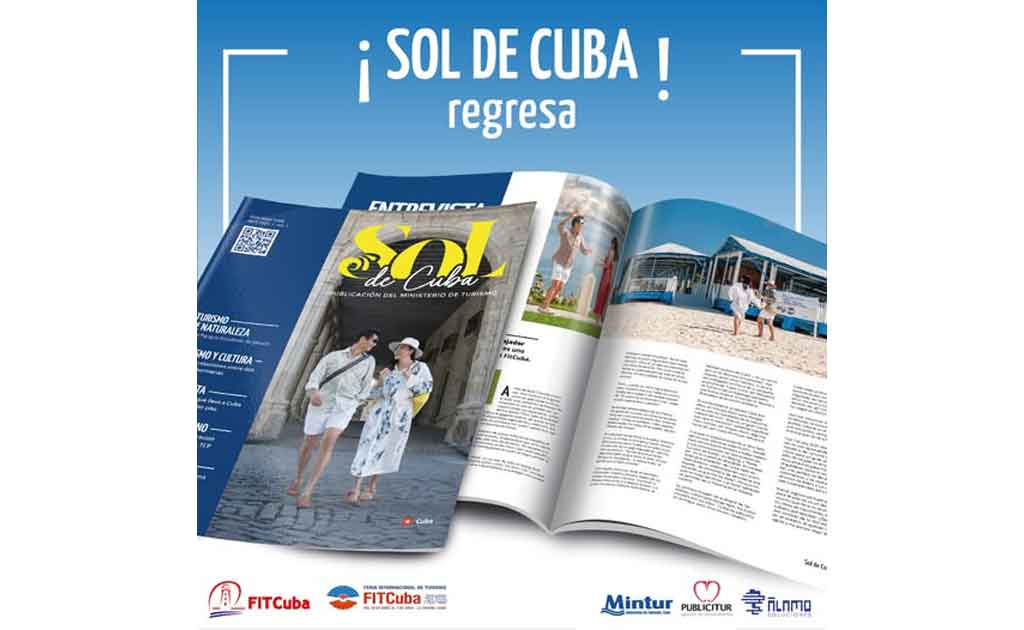 MINTUR to relaunch its magazine "Sol de Cuba"