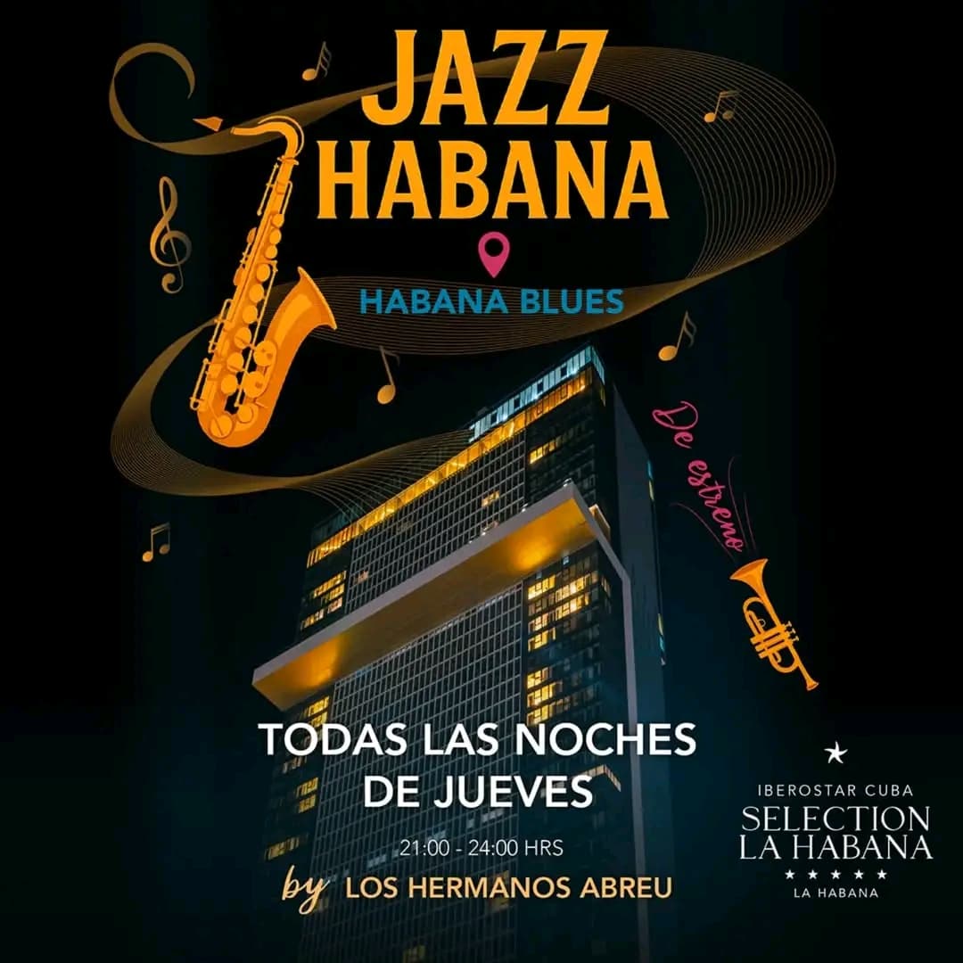 The rhythm of jazz at the Iberostar Selection La Habana