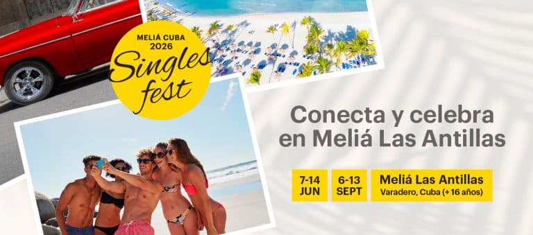 Varadero tiene fiesta: Singles Fest 2026 by Meliá Cuba