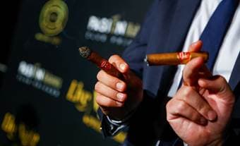 Cuban cigars star in major event in Italy