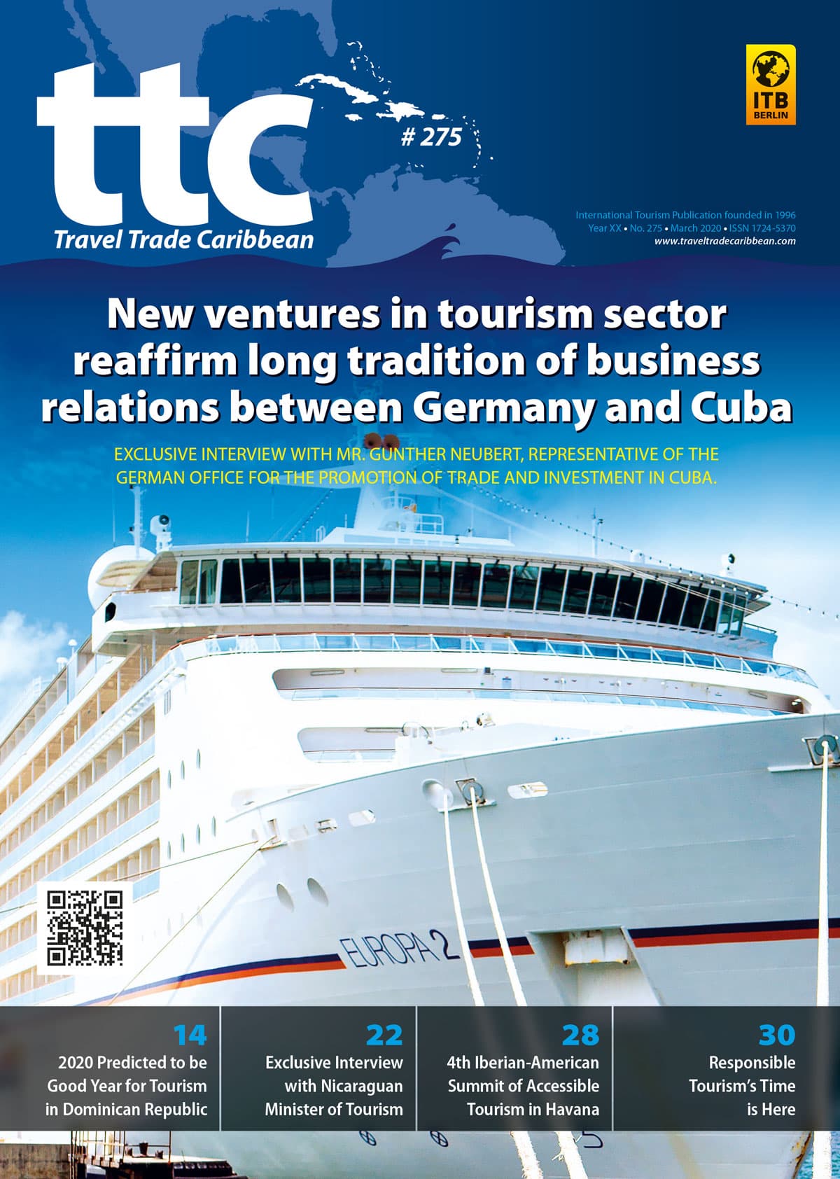 Disponible edición especial de TTC para la ITB Berlin 2020