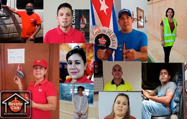 Havana Club International S.A., desde la casa y sin desfile, pero celebrando el 1ro de mayo