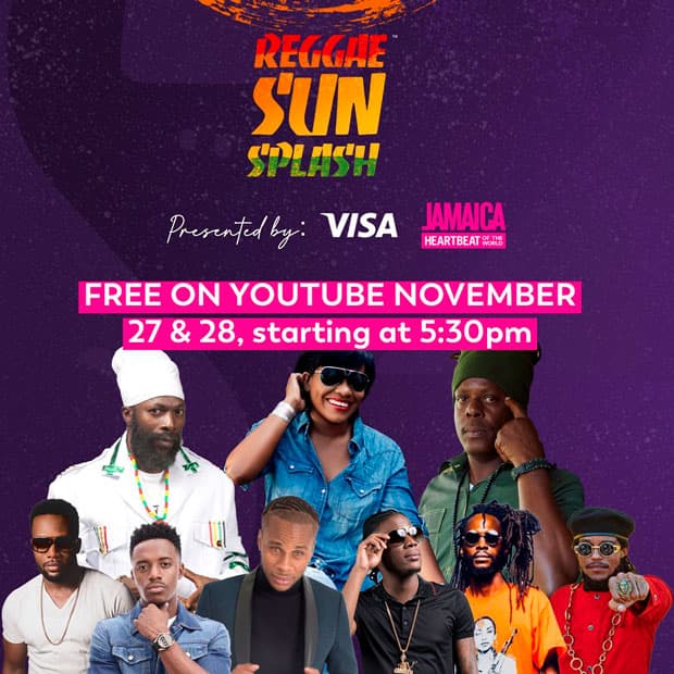 El icónico Reggae Sunsplash 2020 de Jamaica llega de forma virtual