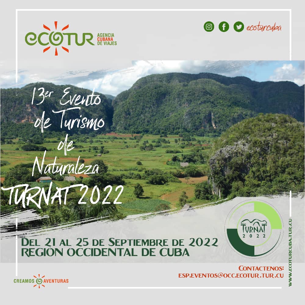 Turnat 2022 destacará turismo de naturaleza en la región occidental de Cuba