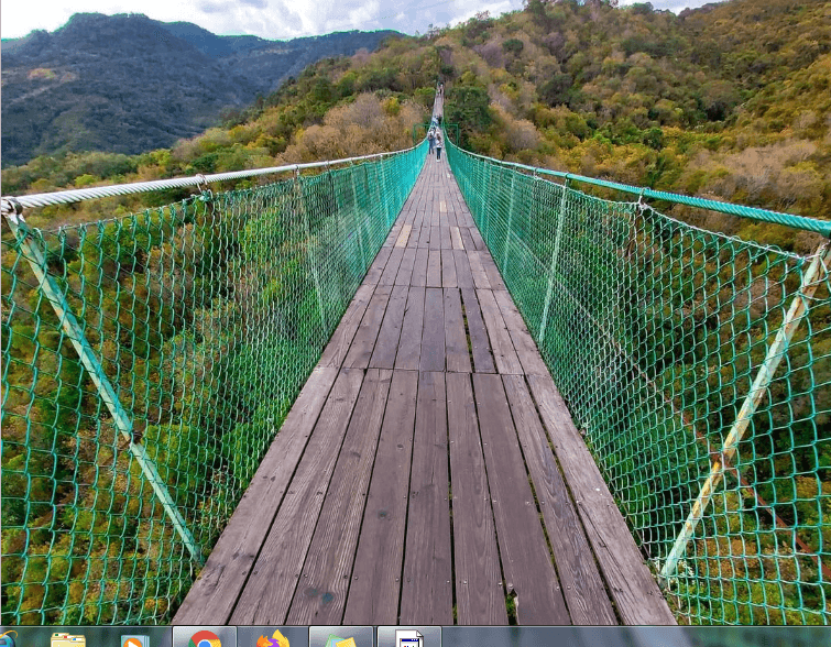 El segundo puente colgante más largo de América, en Mazamitla, México