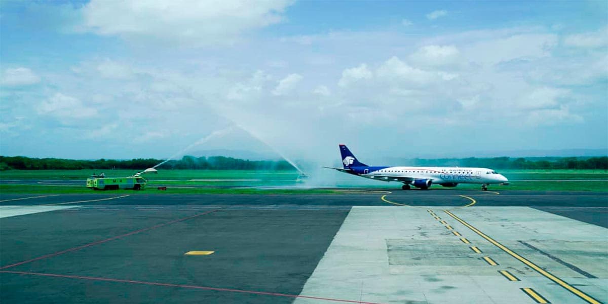 Aeroméxico vuelve a operar en Nicaragua