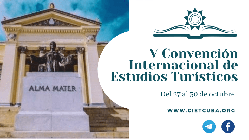 Quinta Convención Internacional de Estudios Turísticos tendrá lugar en La Habana en octubre