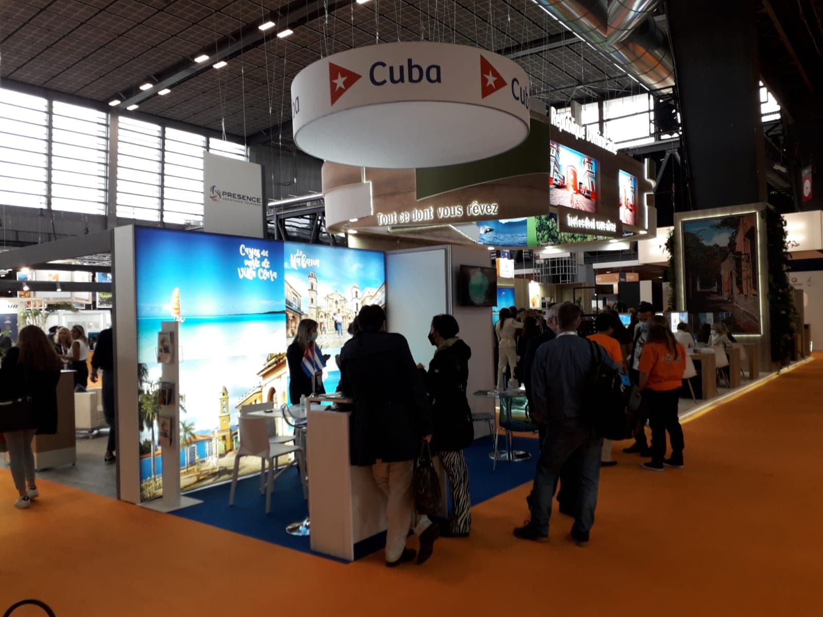 Intensa primera jornada para Cuba en IFTM Top Resa 2021