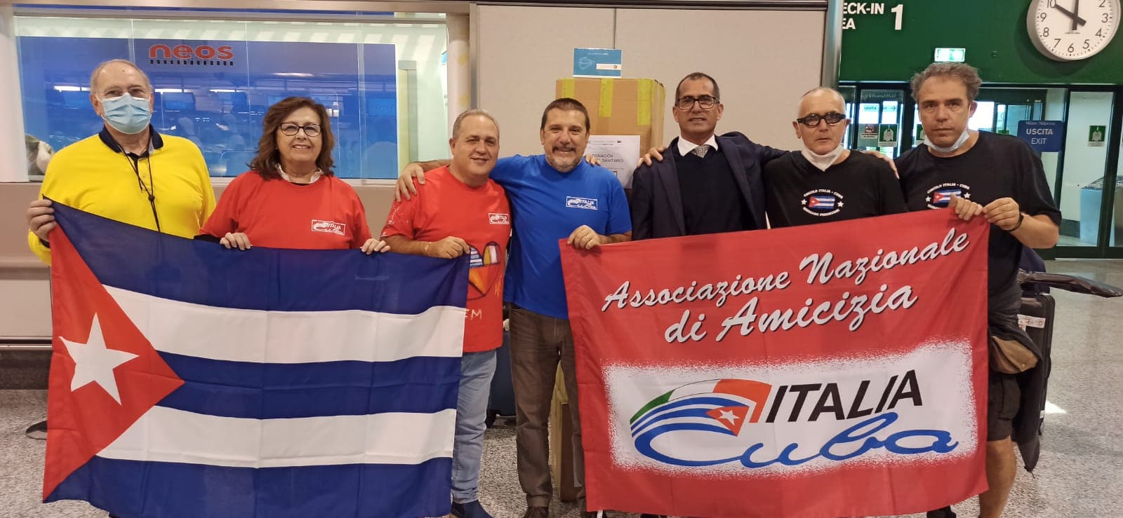Proyecto italiano «Por un abrazo» suma esfuerzos a la lucha contra la Covid-19 en Cuba