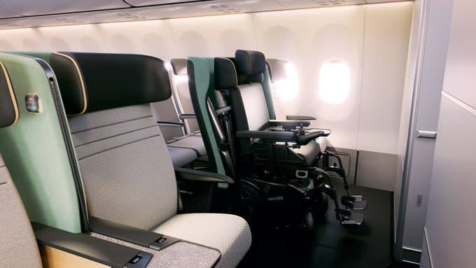 New system to allow passengers to travel on plane in their own wheelchair
