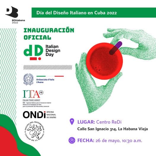 Celebran Día del Diseño Italiano en Cuba