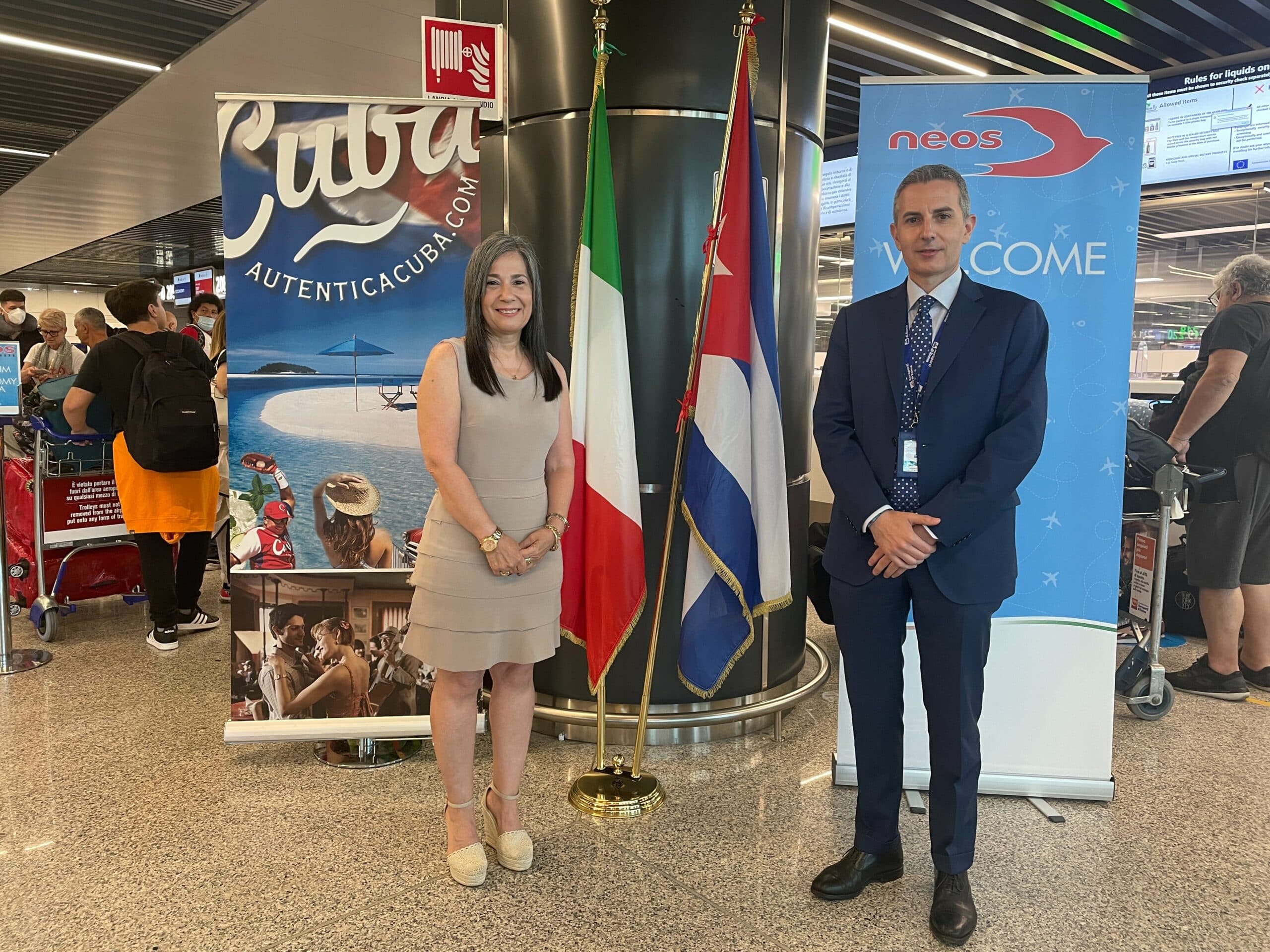 It's official: Italian airline Neos inaugurated a new route Roma-Havana