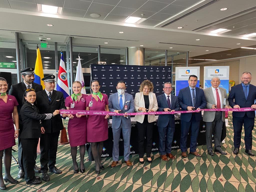 Nueva ruta San José-Bogotá de la aerolínea Volaris Costa Rica fortalece puentes aéreos entre Centro y Suramérica