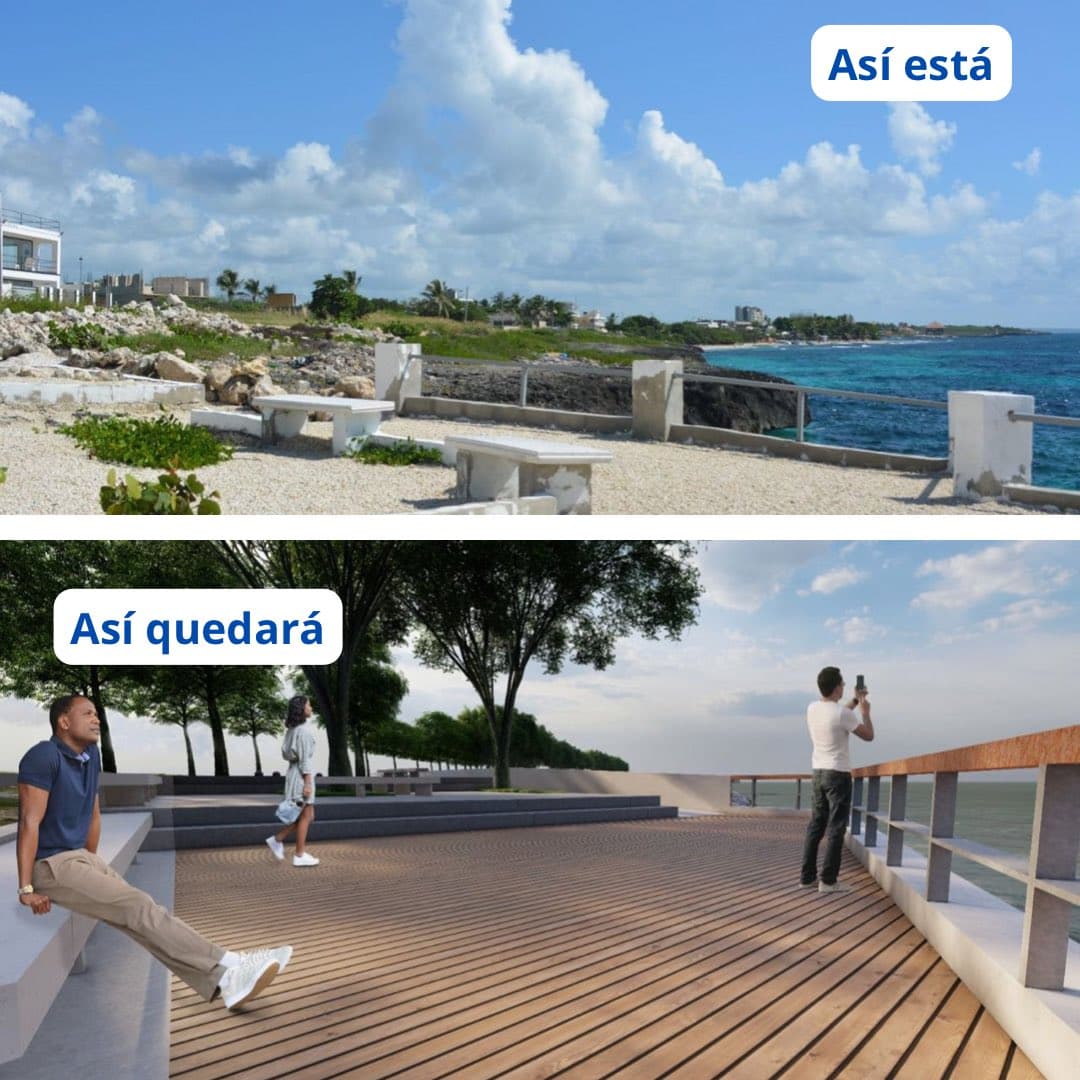 Remozarán malecón de Caleta, en Dominicana