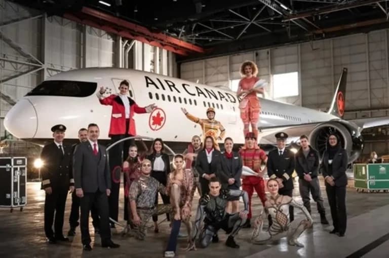 Air Canada y Cirque du Soleil renuevan asociación hasta 2024