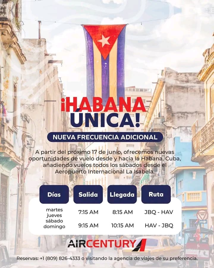 Cubanacán y Air Century promueven turismo multidestino