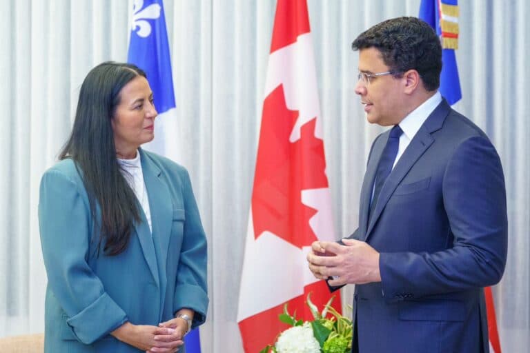 Collado se reúne con su homóloga canadiense para fortalecer relaciones del turismo