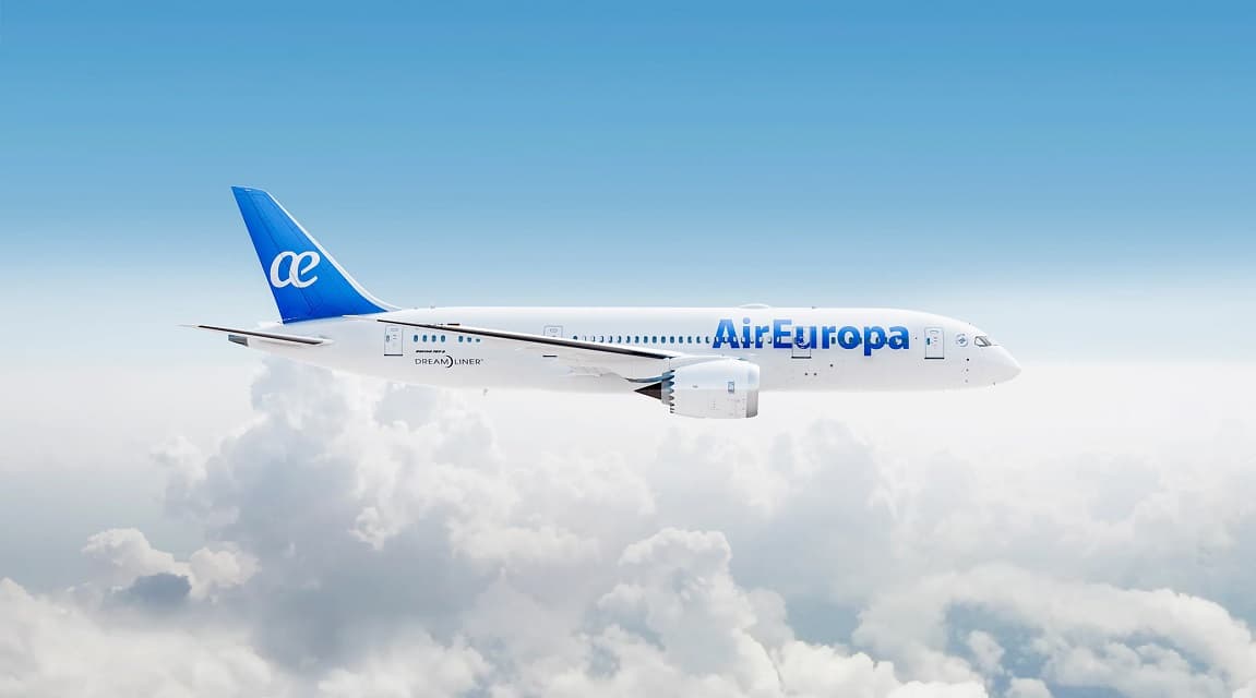 Air Europa tendrá ruta Madrid-Santiago de los Caballeros a partir de junio