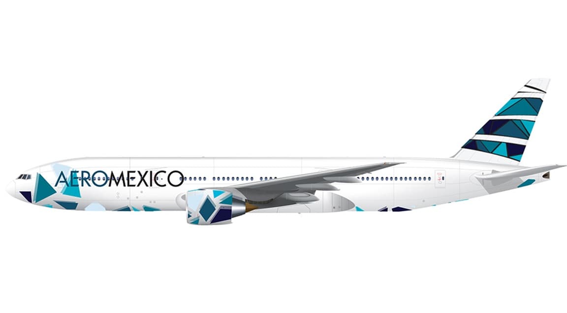 Aeroméxico celebra 90 años con una nueva imagen