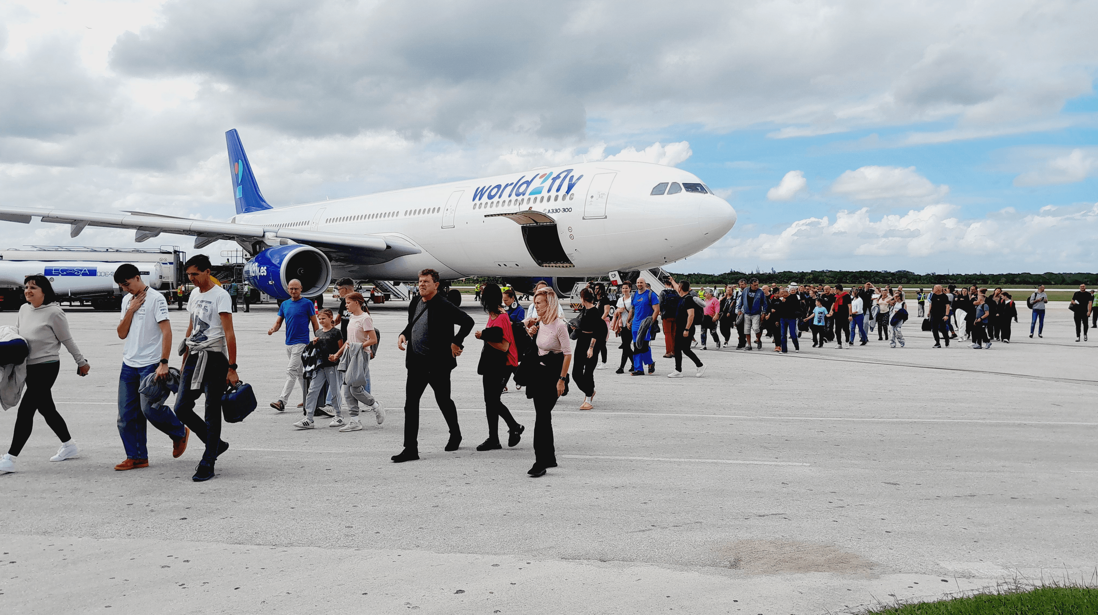 World2fly inaugura temporada alta en Holguín con vuelo desde Praga