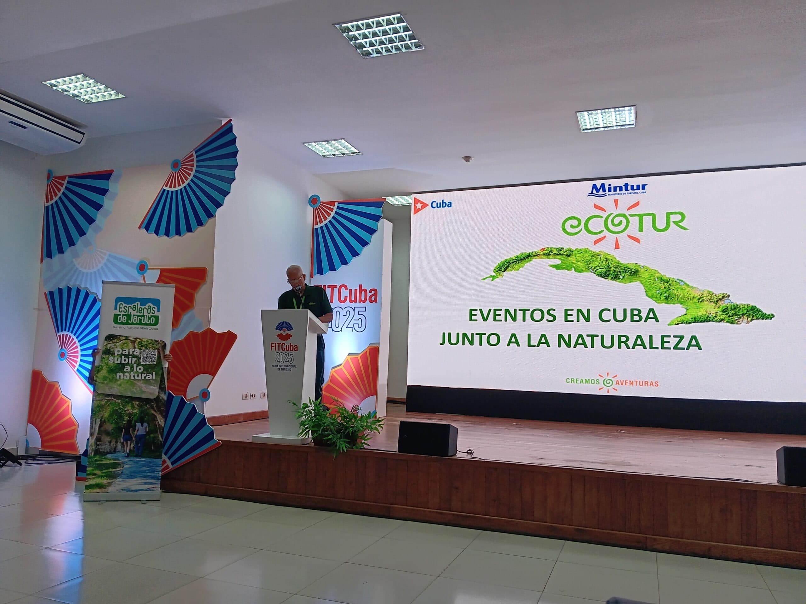 Ecotur presentó su calendario de eventos en FitCuba 2025