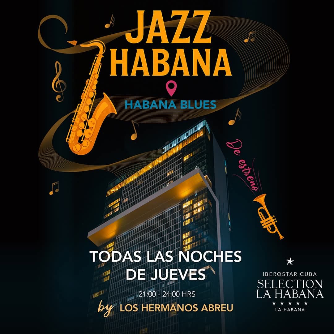 Al ritmo del jazz all'Iberostar Selection Habana