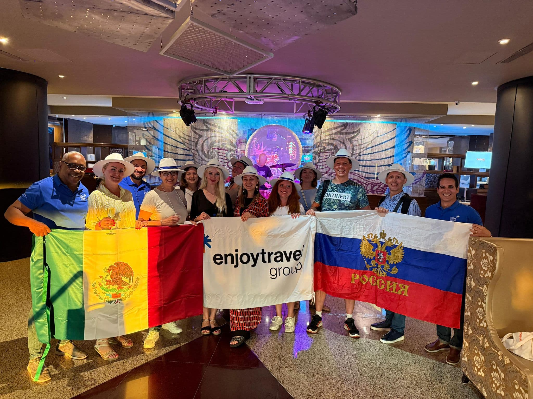 Enjoy México se posiciona en Cancún con la recepción de agencias de viajes de Rusia