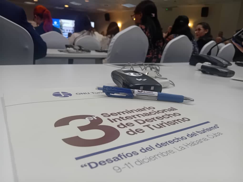 Seminario Internacional de Derecho de Turismo en Cuba