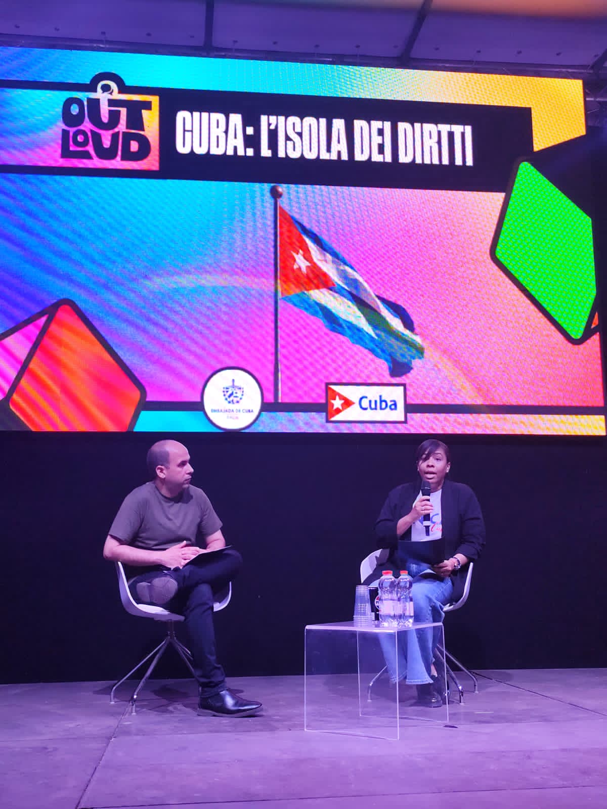 Cuba comparte experiencias sobre inclusión y diversidad en el Villaggio Roma Pride