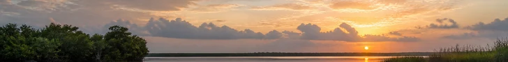 Dawn over the Zapata wetlands in Cuba