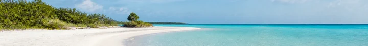 The unspoiled beach at Cayo Jutias, Cuba