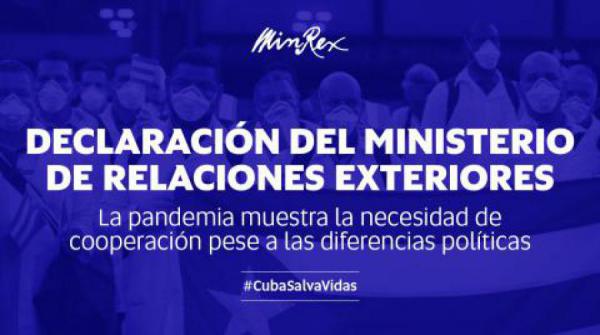 La pandemia demuestra la necesidad de cooperación pese a las diferencias políticas