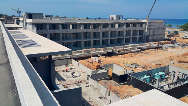 Avanza la construcción del nuevo hotel de Meliá en Trinidad