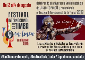 Pospuesta Segunda edición del Festival Internacional de la Timba Por siempre Formel