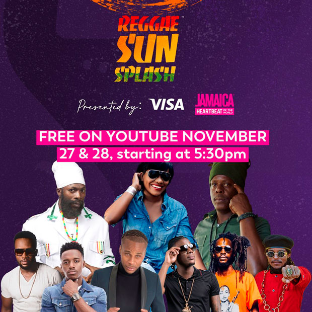 El icónico Reggae Sunsplash 2020 de Jamaica llega de forma virtual 